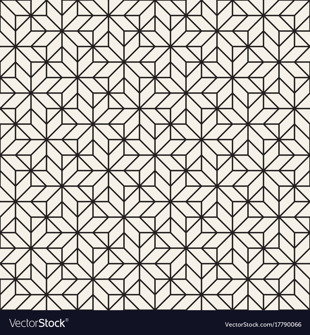 Seamless cross tiling pattern modern Royalty Free Vector