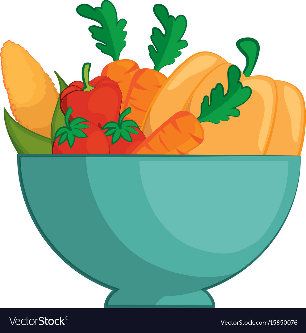 Healthy vegetables design Royalty Free Vector Image