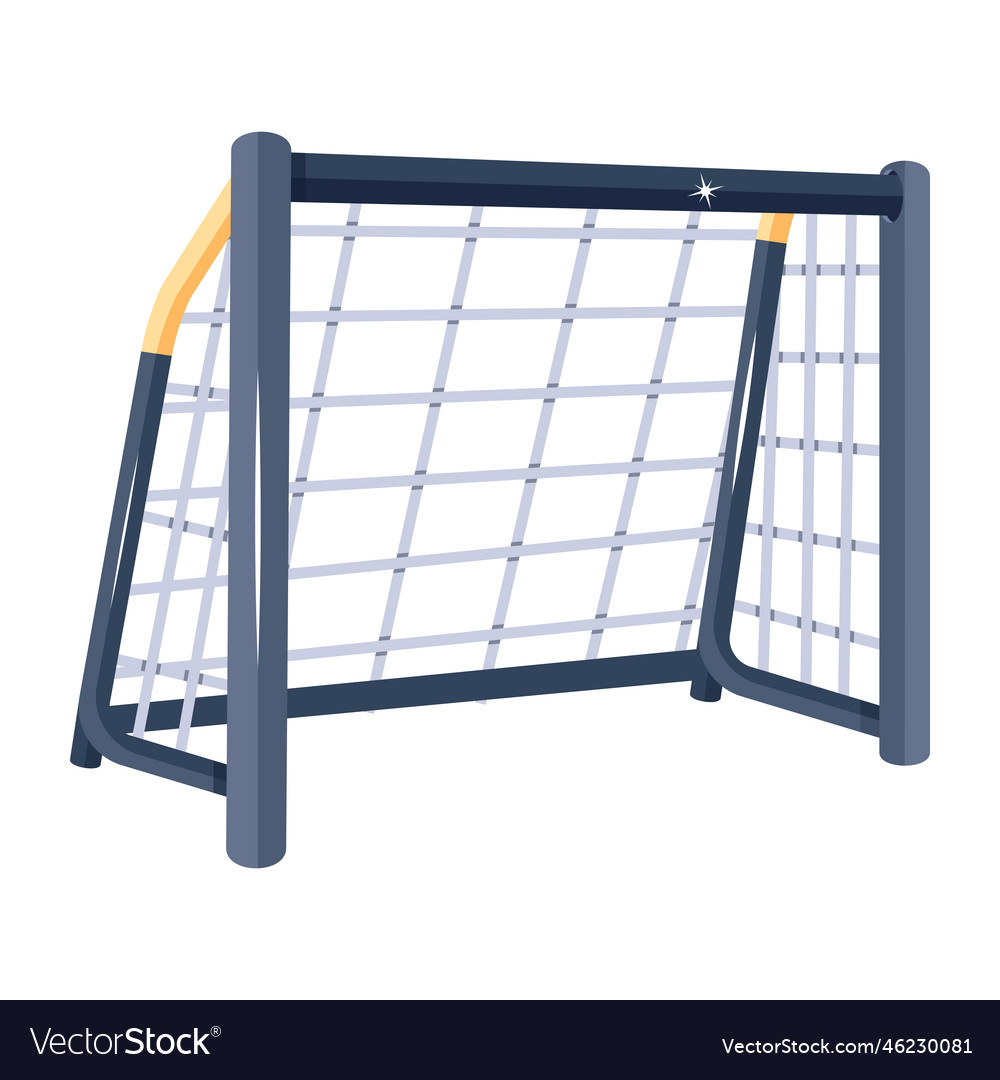 Hockey net Royalty Free Vector Image - VectorStock