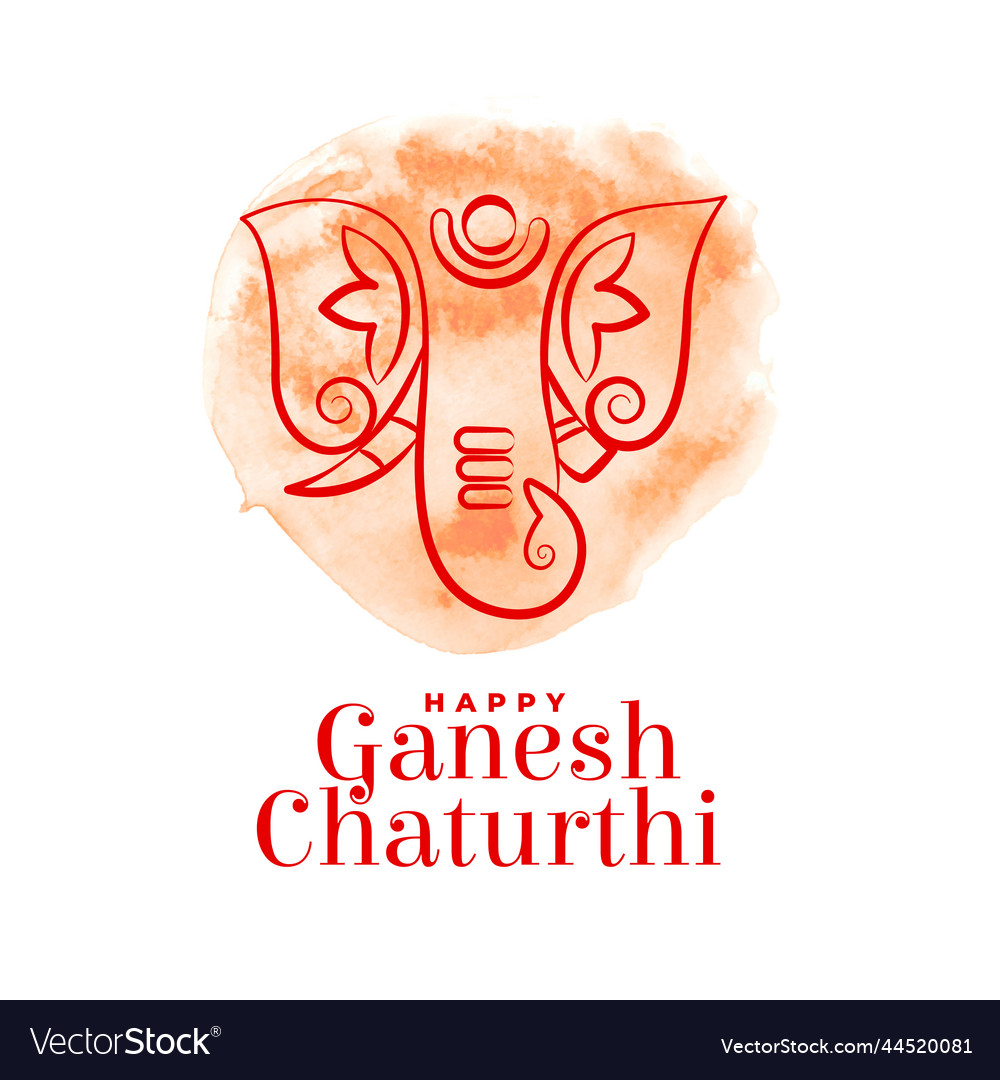 Indian festival ganesh chaturthi banner with lord