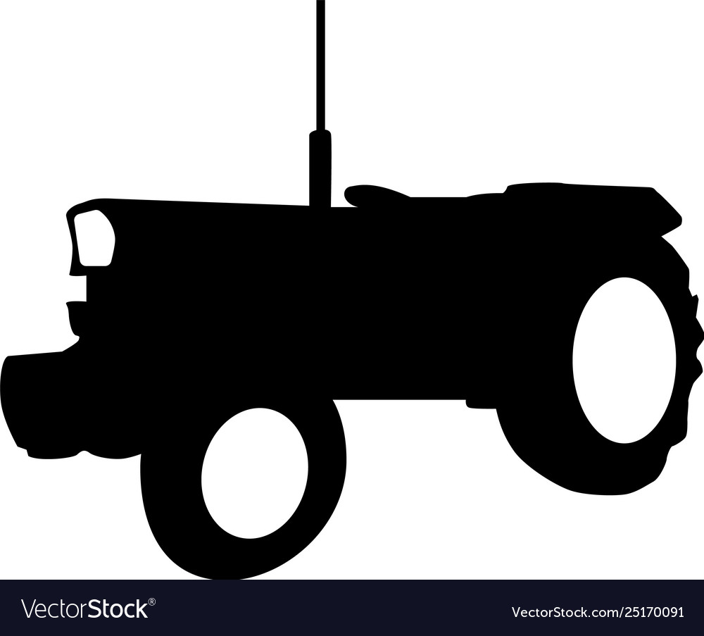 Tractor eps Royalty Free Vector Image VectorStock