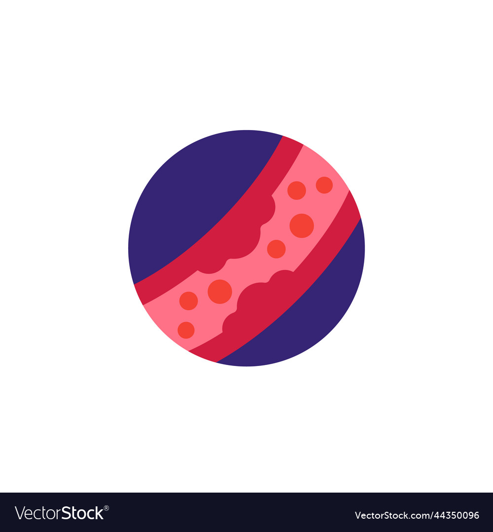 Cholesterol icon with artery Royalty Free Vector Image