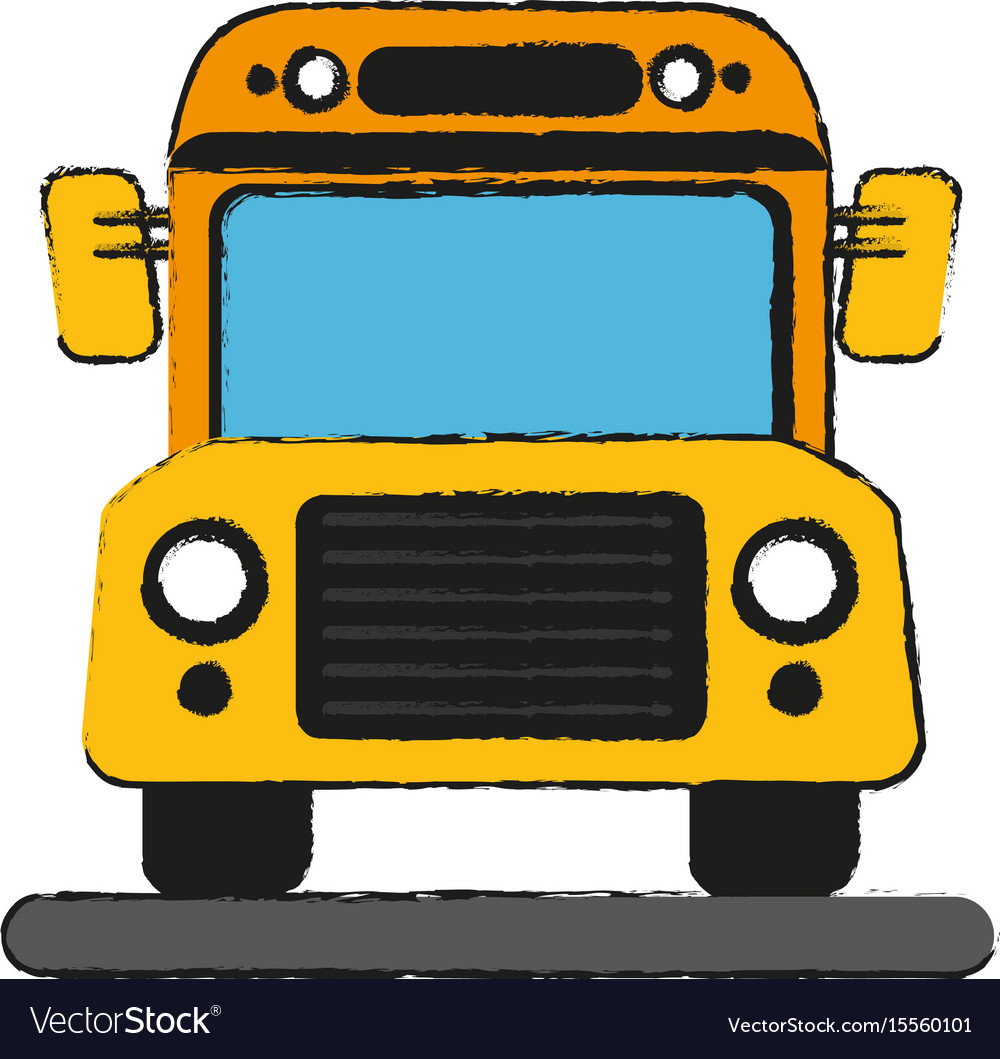 Bus School Transport Royalty Free Vector Image