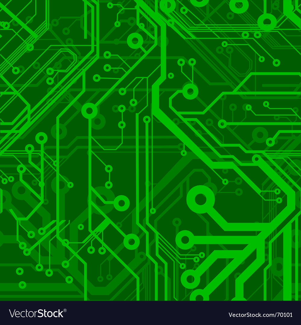 Circuit Board Pattern Royalty Free Vector Image