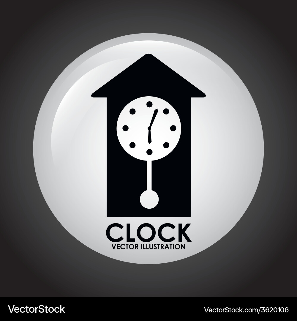 Clock icon Royalty Free Vector Image - VectorStock