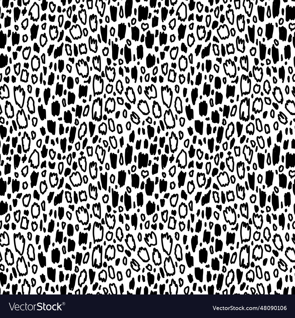 Seamless pattern repeatable texture with hand Vector Image