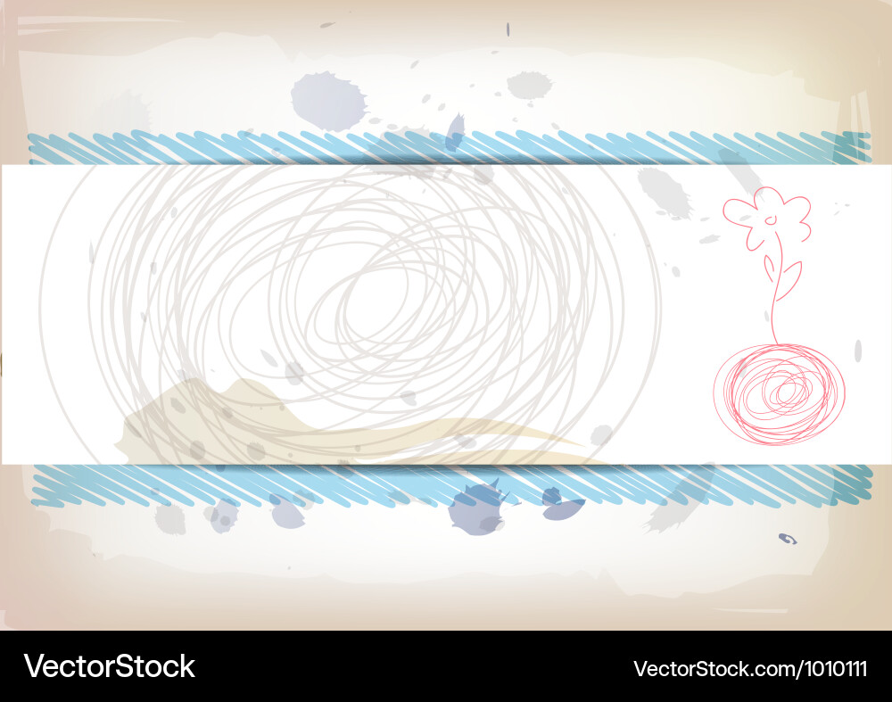 Art Banner Design Royalty Free Vector Image Vectorstock
