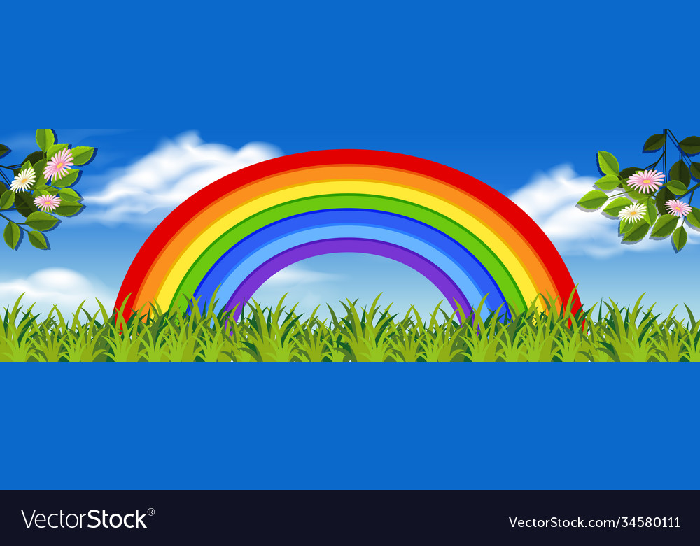 Bird in nature background Royalty Free Vector Image