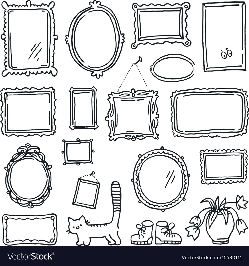 free-hand-drawing-picture-frames-royalty-free-vector-image