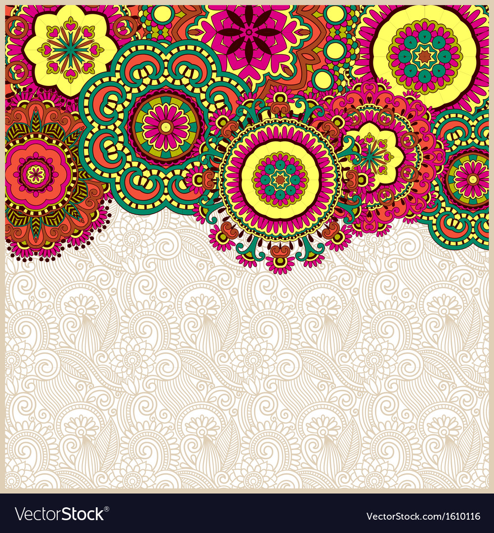 vector floral pattern background