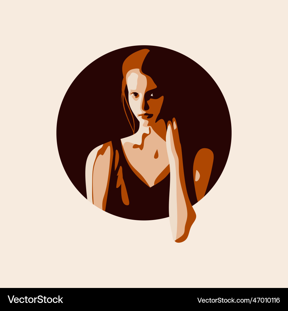 Girl Royalty Free Vector Image - VectorStock