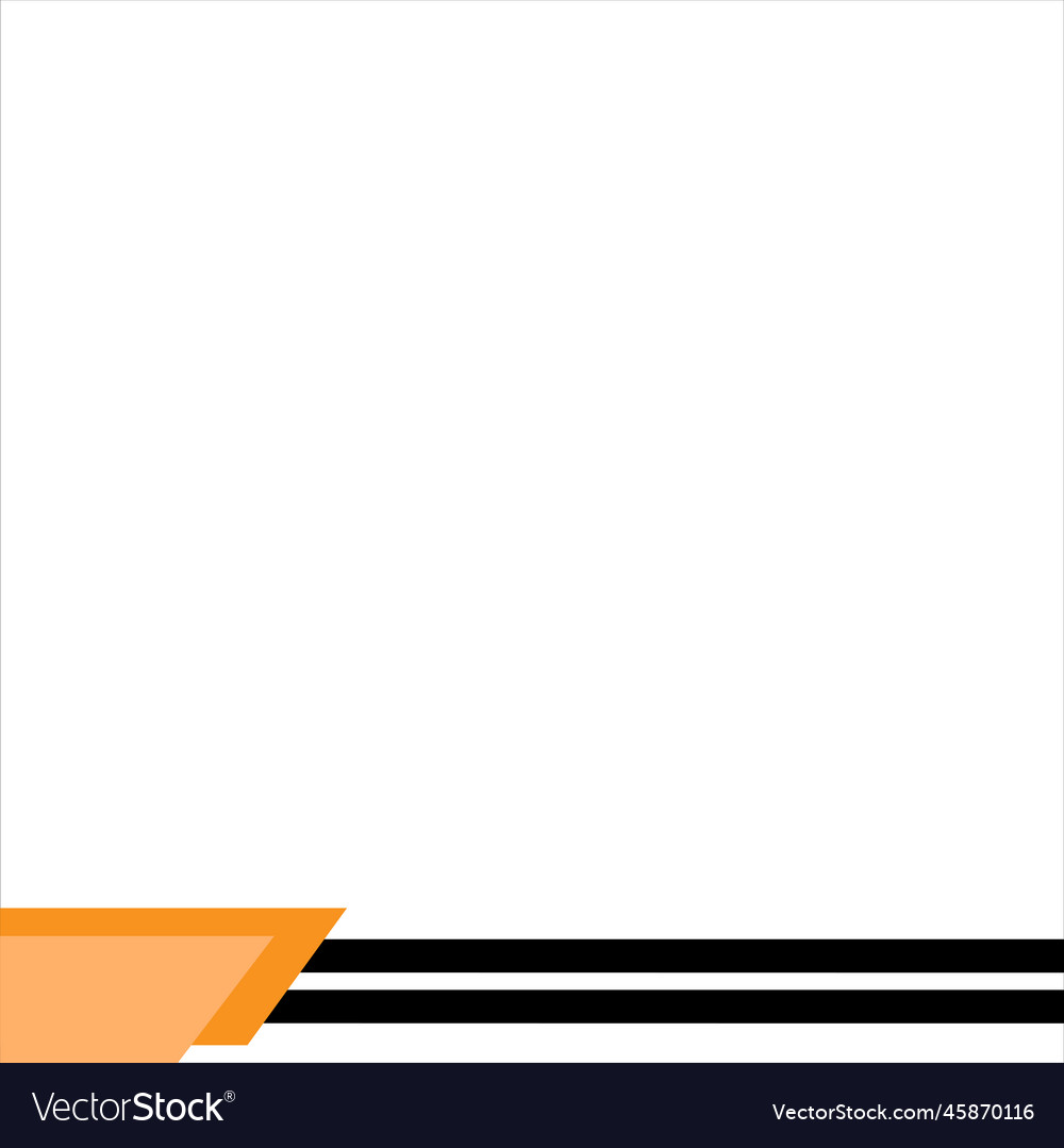 Letterhead modern footer Royalty Free Vector Image