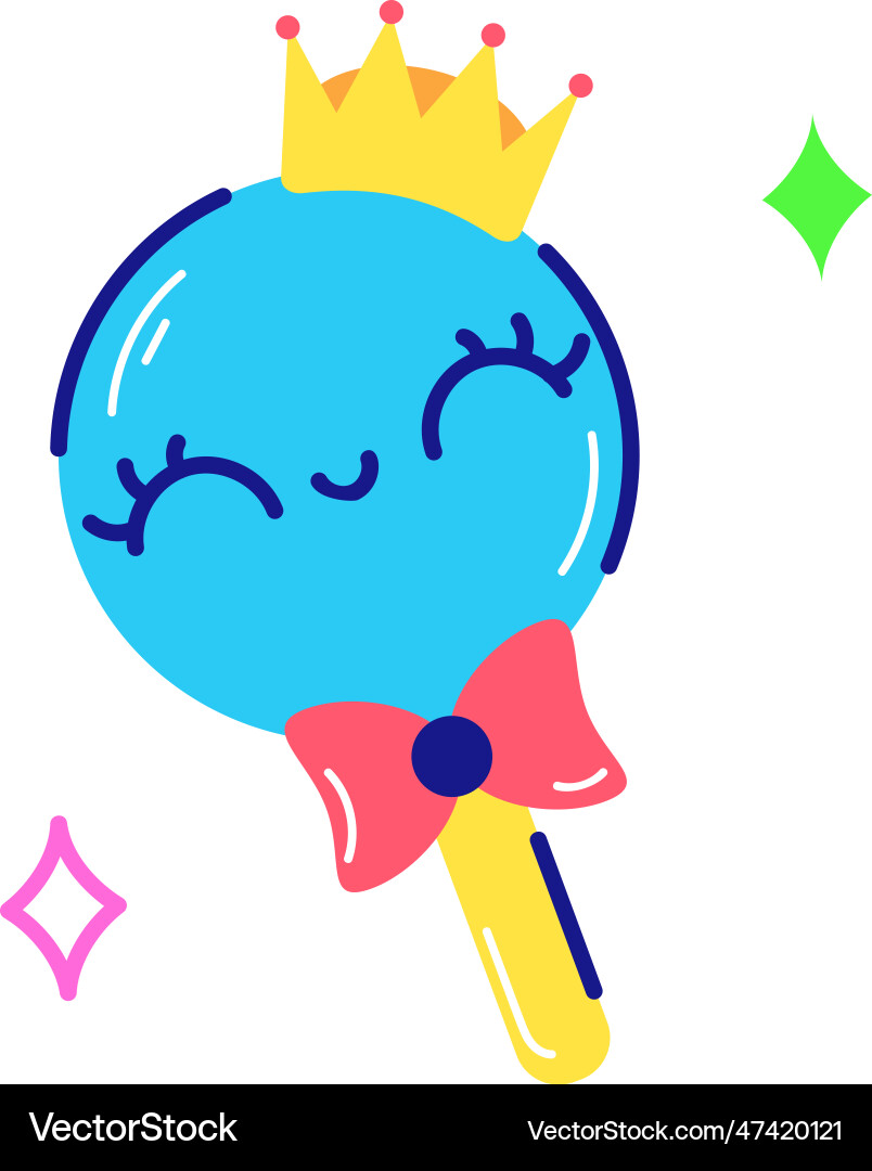 Candy stick Royalty Free Vector Image - VectorStock