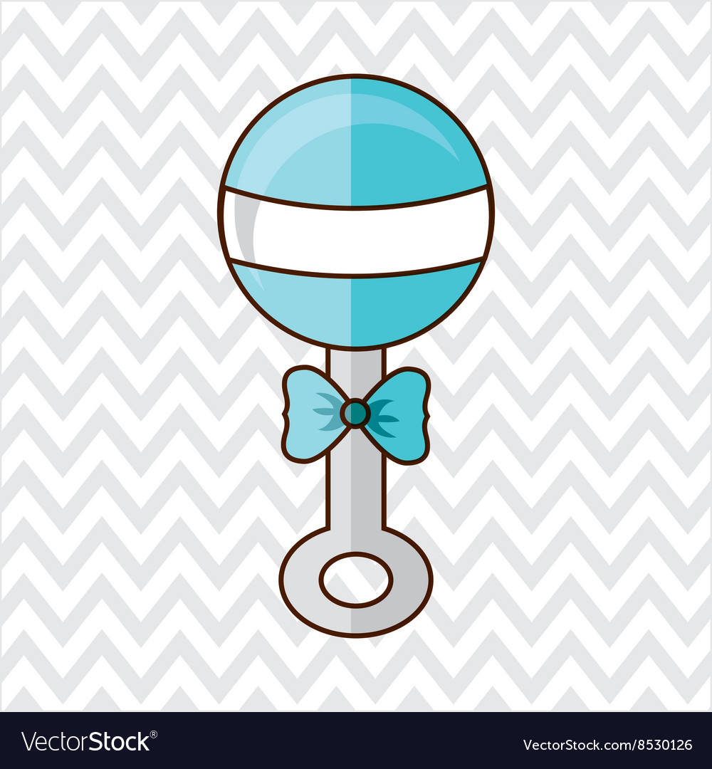 Baby shower icon design Royalty Free Vector Image