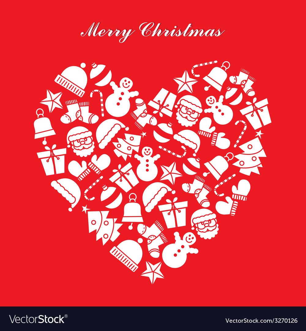 Christmas card Royalty Free Vector Image - VectorStock