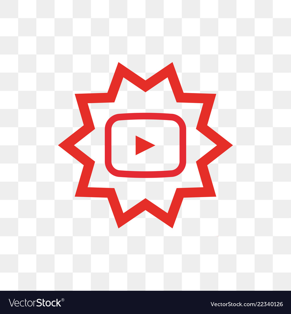 Youtube Social Media Icon Design Template Vector Image