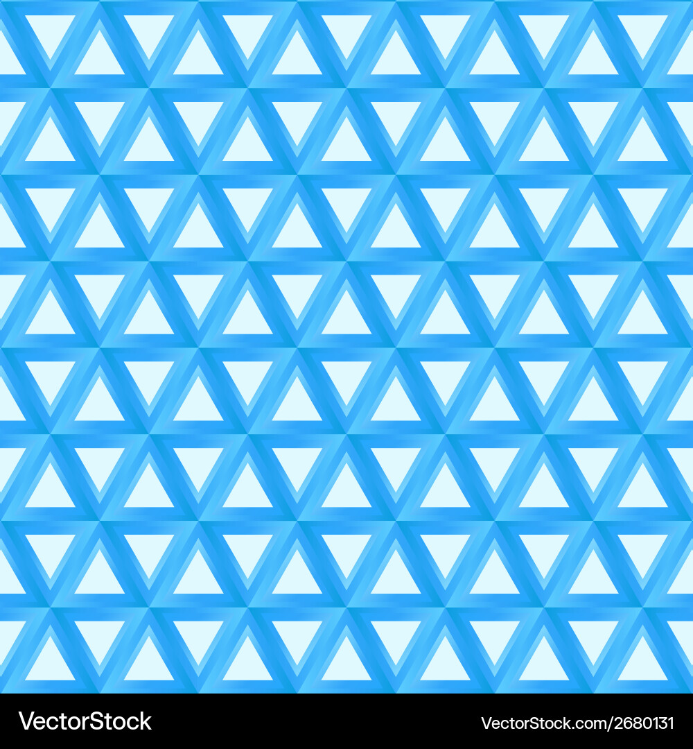 Blue abstract seamless pattern - background made Vector Image