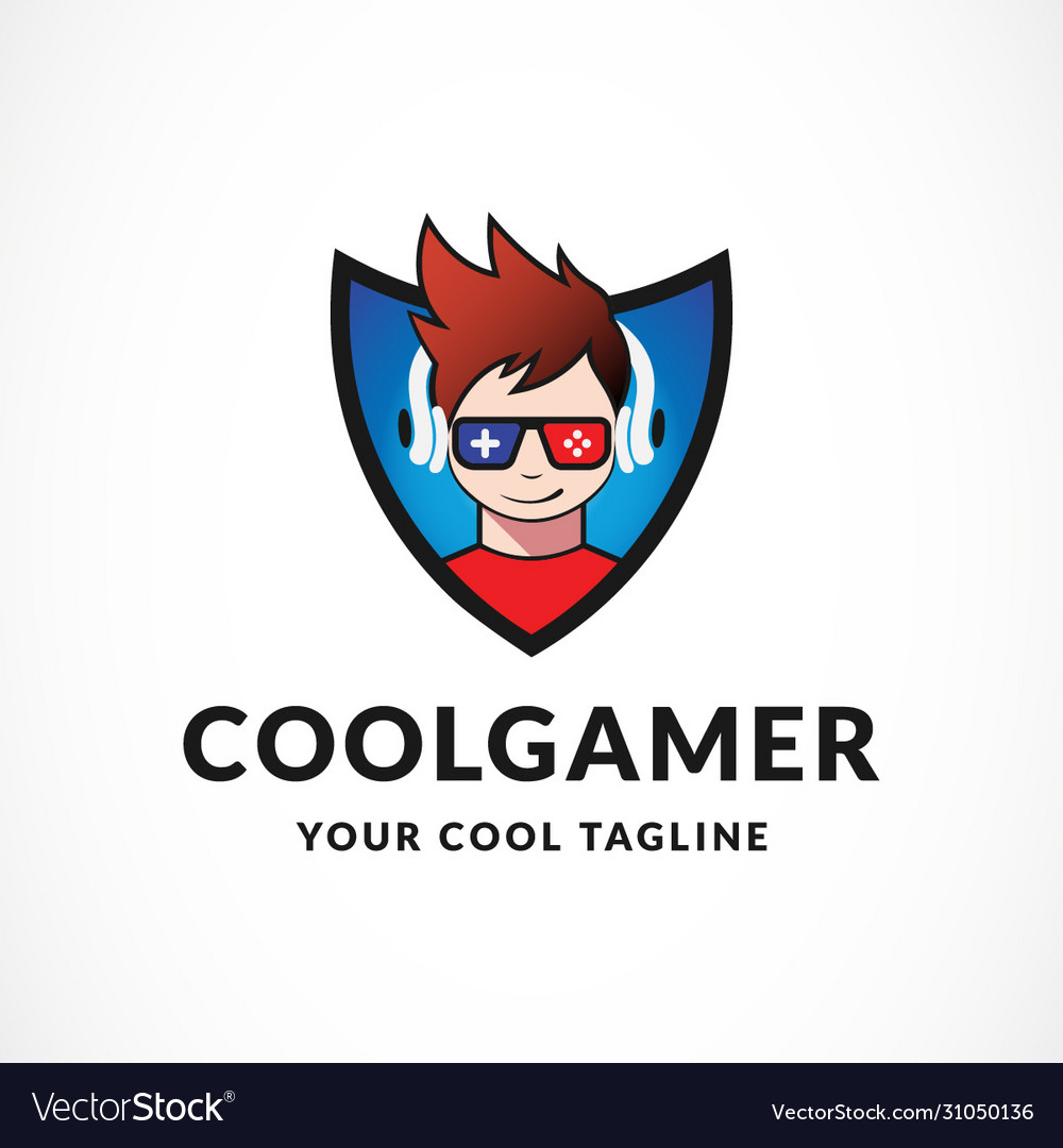 Crazy gamer - emblem for t-shirt Royalty Free Vector Image