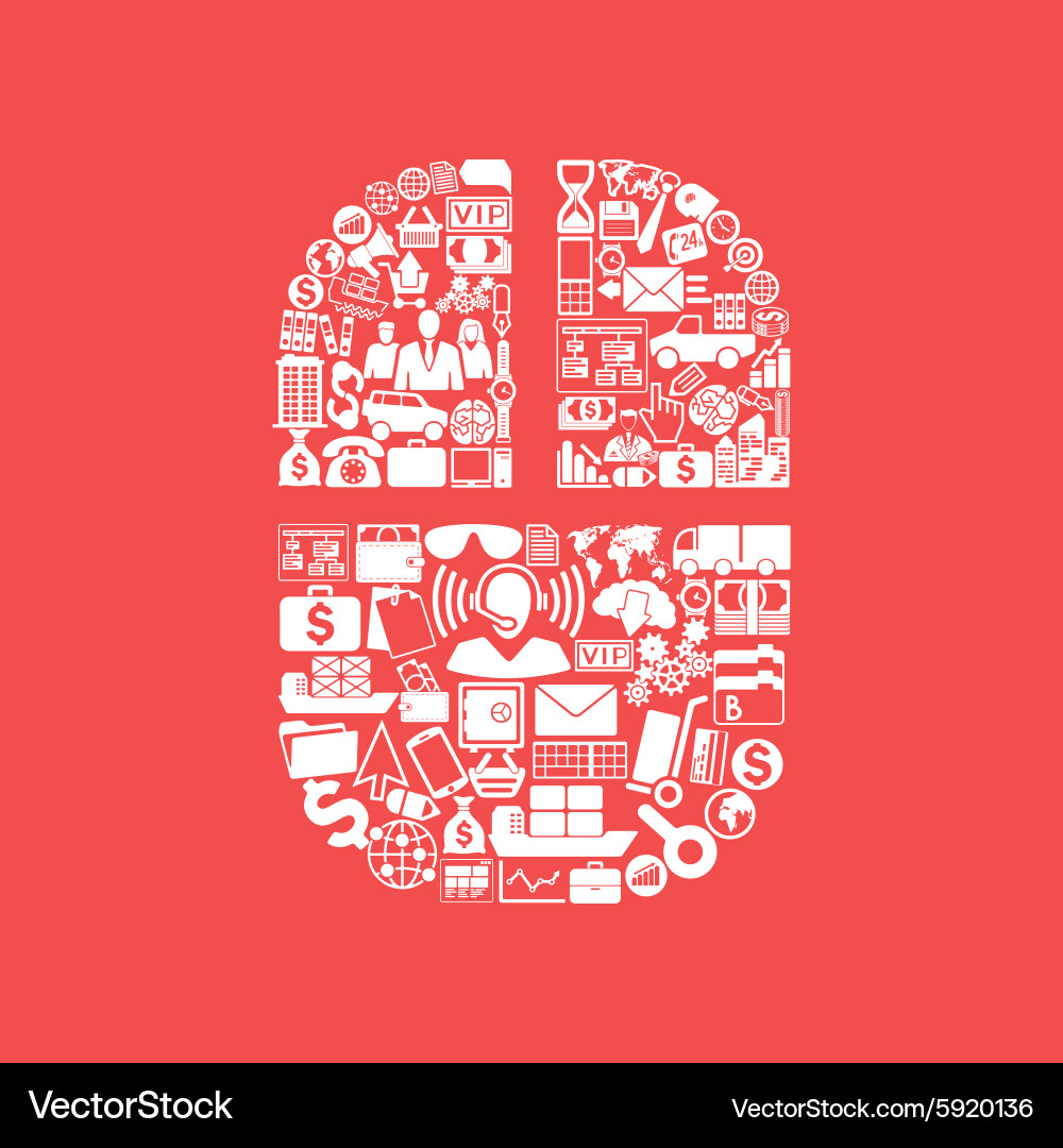 Mouse icon Royalty Free Vector Image - VectorStock