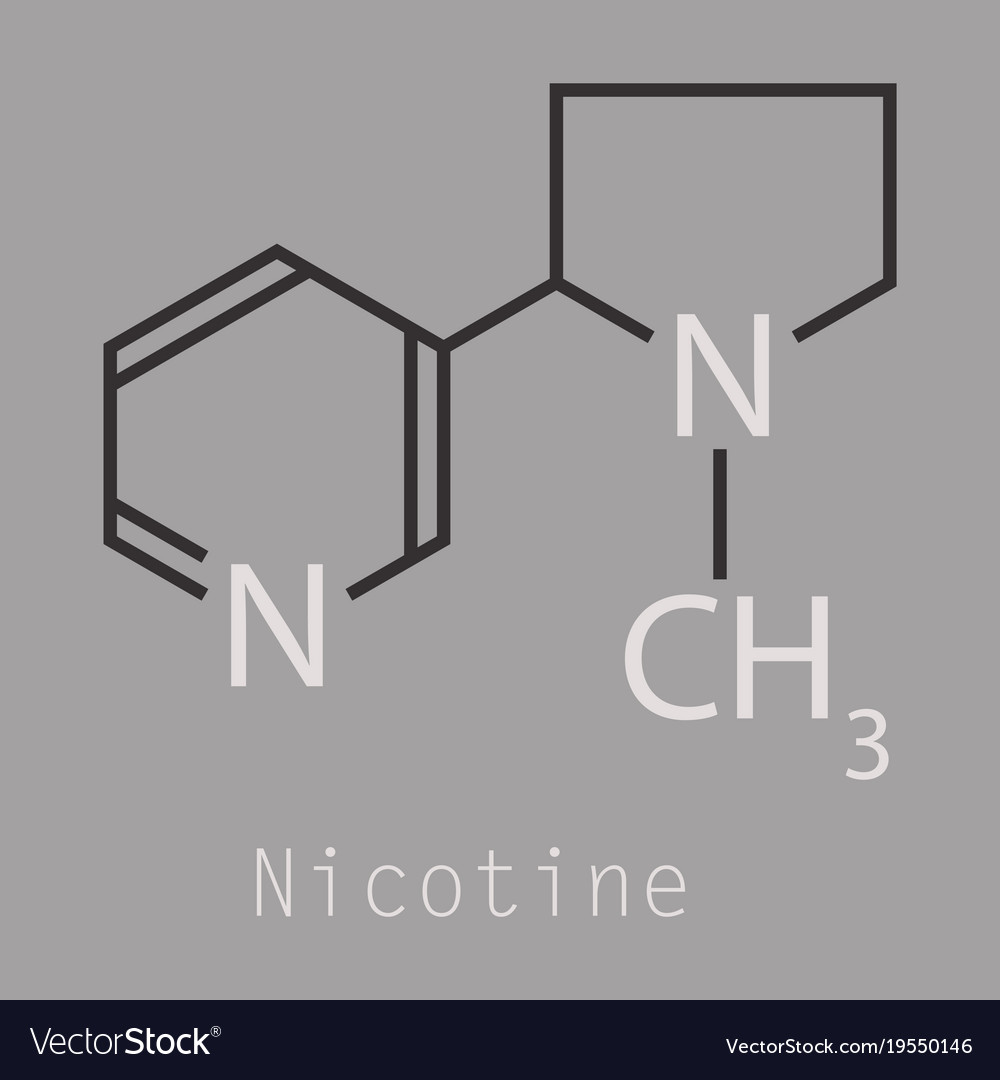 Structural Chemical Molecular Formula And Model Vector Image