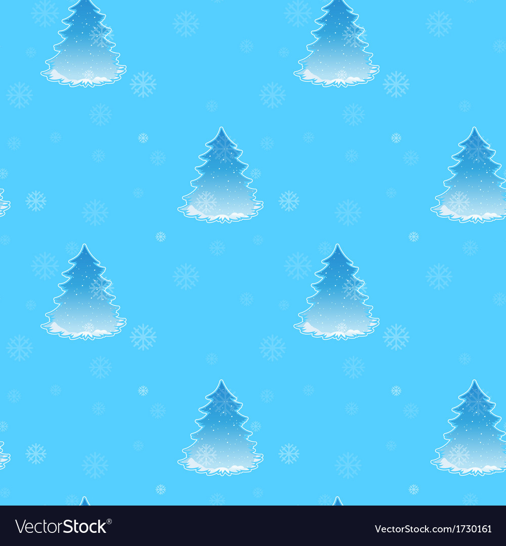 A blue seamless design for christmas Royalty Free Vector