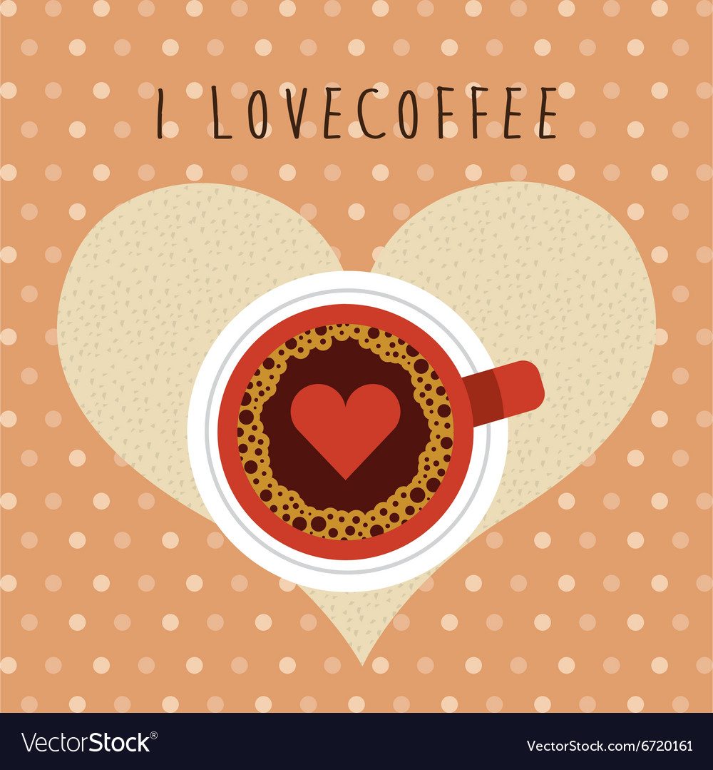 Delicious coffee design Royalty Free Vector Image