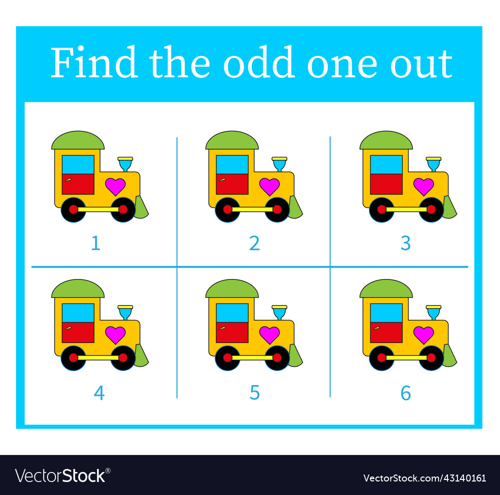game-for-kids-task-development-of-attention-vector-image