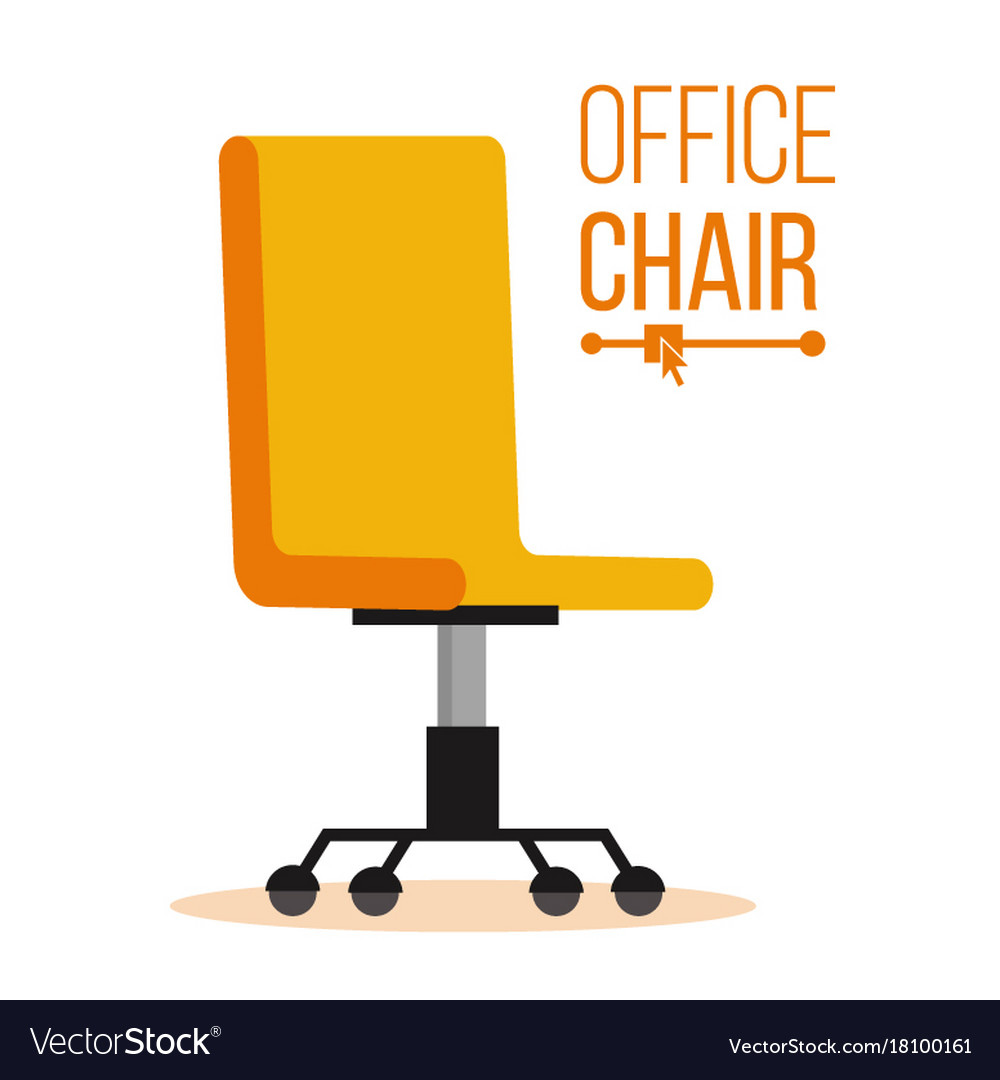 Office chair business hiring Royalty Free Vector Image