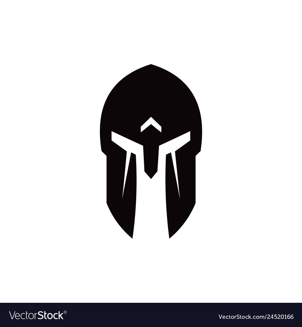 Retro style knight helmet Royalty Free Vector Image