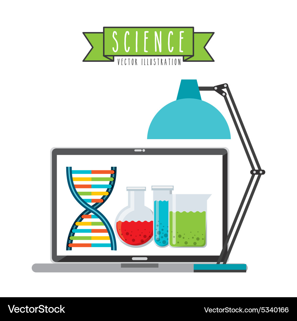 Science concept Royalty Free Vector Image - VectorStock