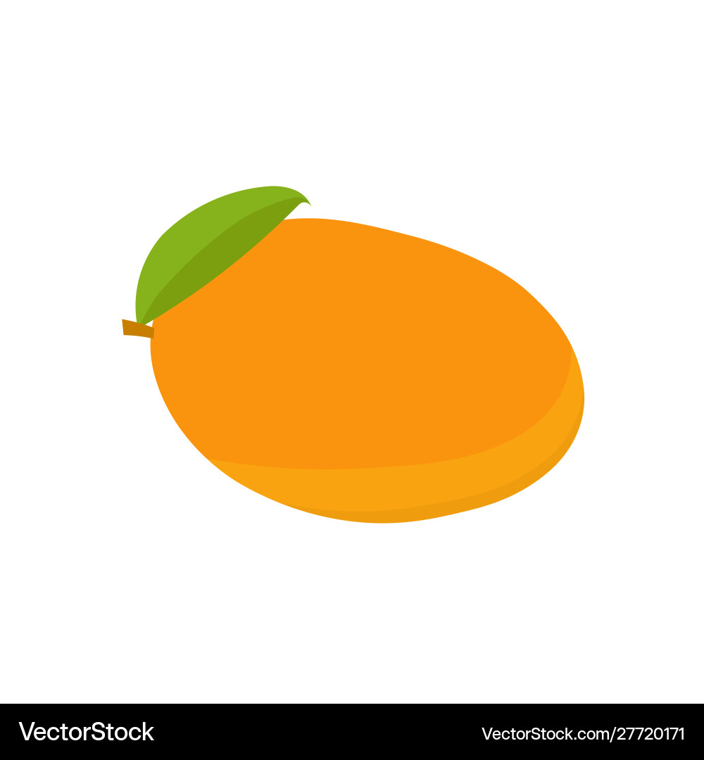 Mango fruit isolated Royalty Free Vector Image