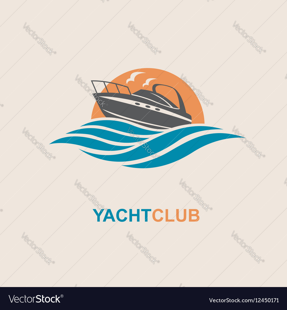 Motorboat icon image Royalty Free Vector Image