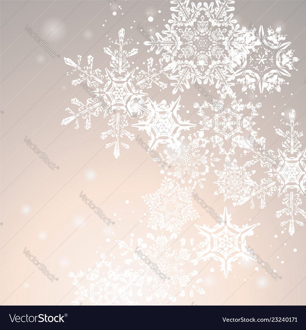 Winter Abstract Christmas Background Royalty Free Vector