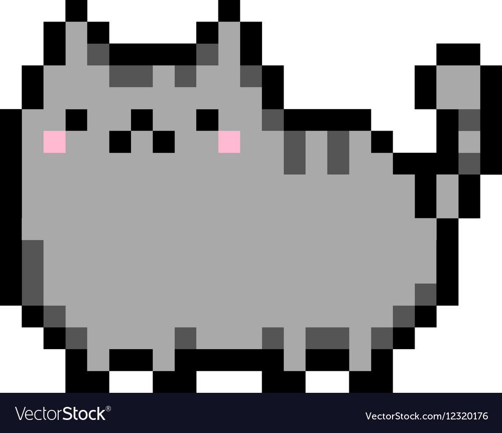 Cute Kitten 8 Bit Pixel Art Illustration Icon Stock Illustration - Download  Image Now - Domestic Cat, Pixelated, Pixel Art - iStock