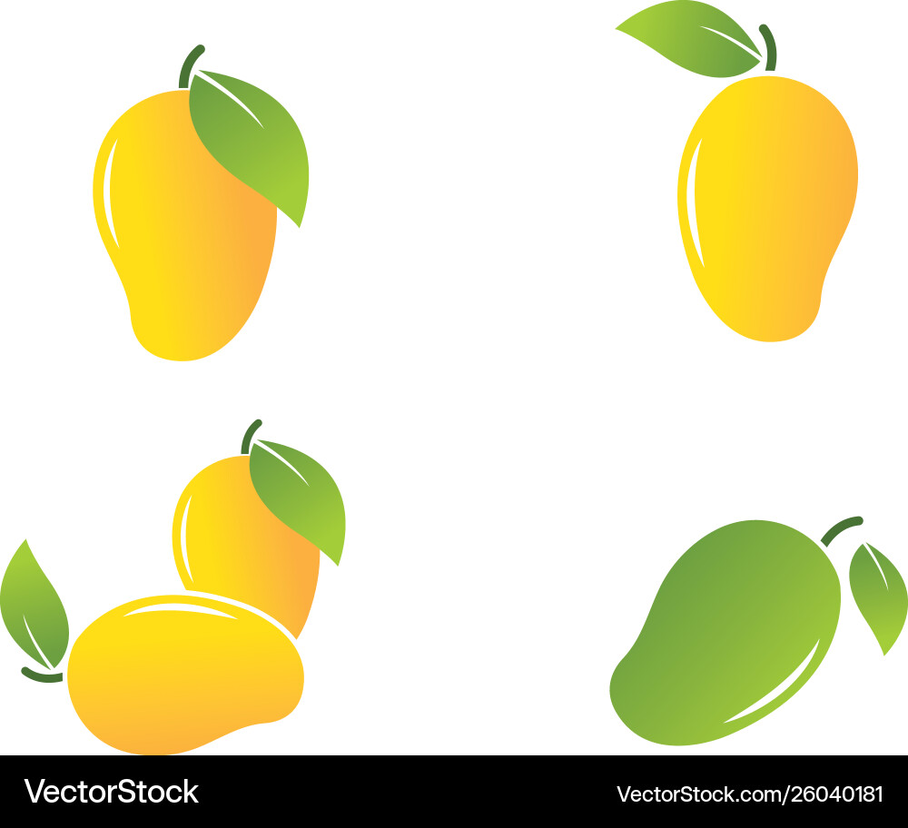 Mango logo Royalty Free Vector Image - VectorStock