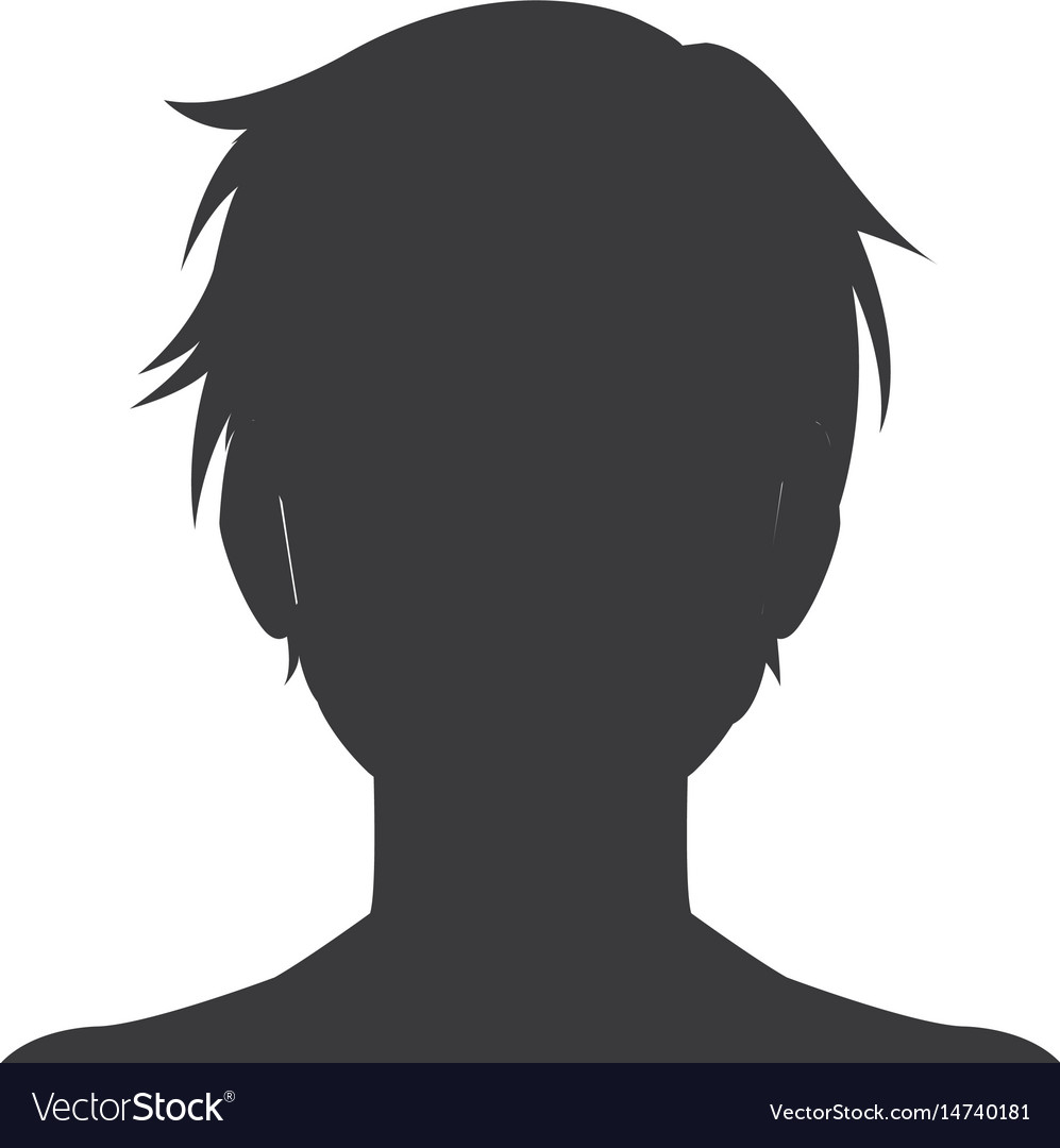 Premium Vector | A silhouette of a girl with a tail and a tail that says 