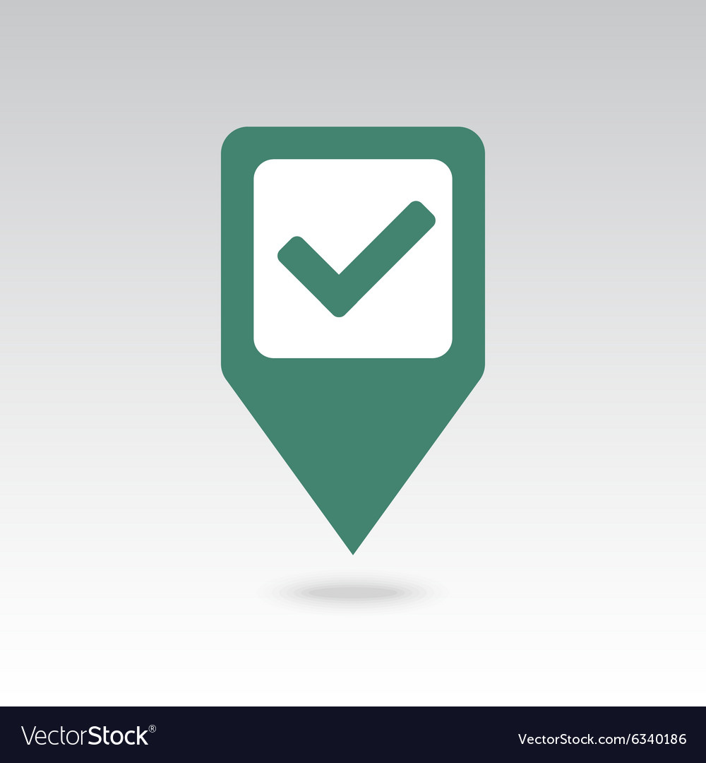 check pin map icon