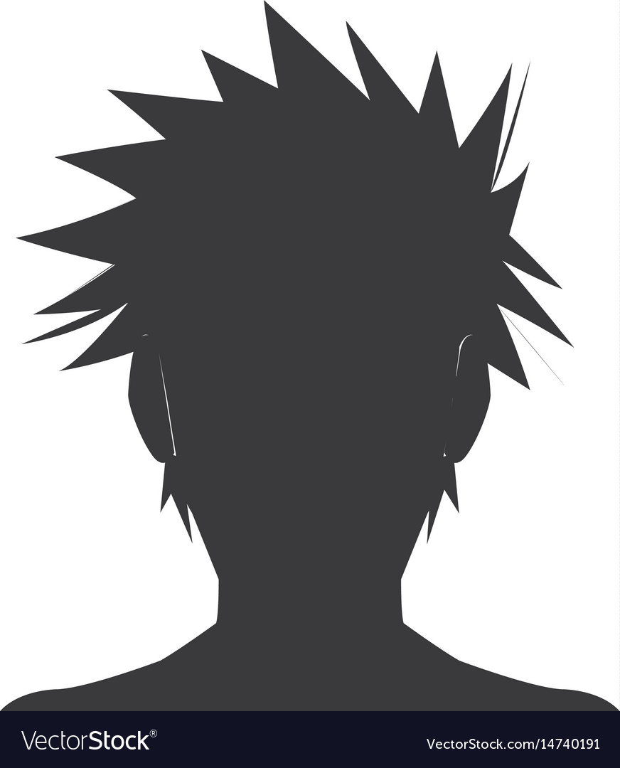 Anime male avatar Royalty Free Vector Image - VectorStock