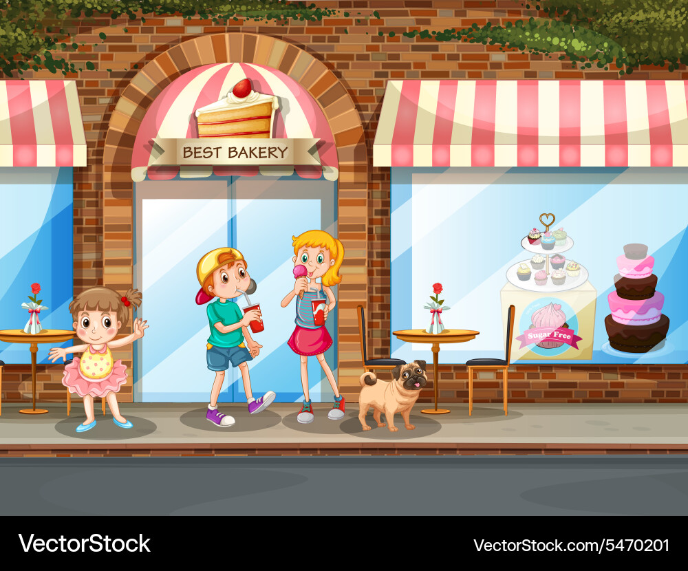 Bakery Royalty Free Vector Image - VectorStock