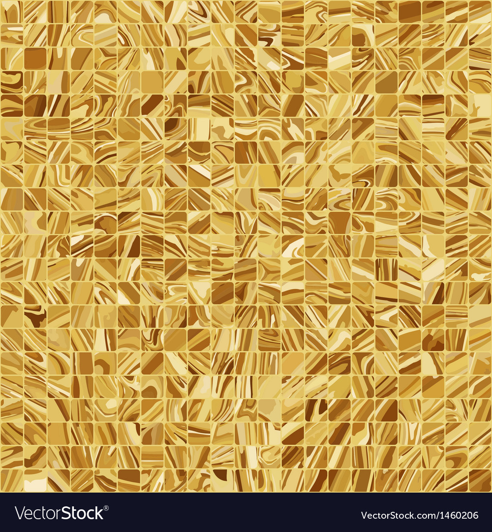 Gold Mosaic Background Eps 8 Royalty Free Vector Image 9434