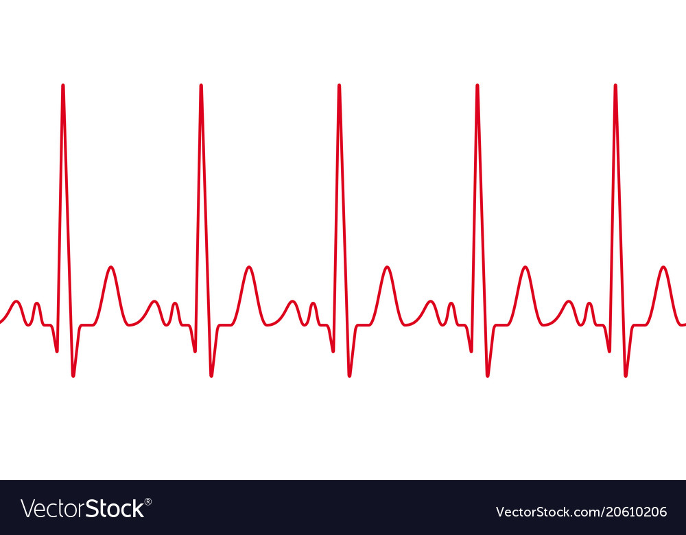 Heart cardiogram pulse heartbeat