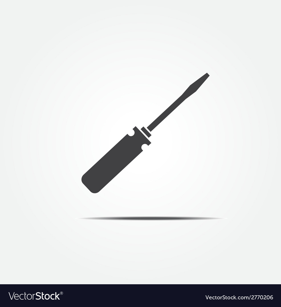 Screwdrivers Royalty Free Vector Image Vectorstock