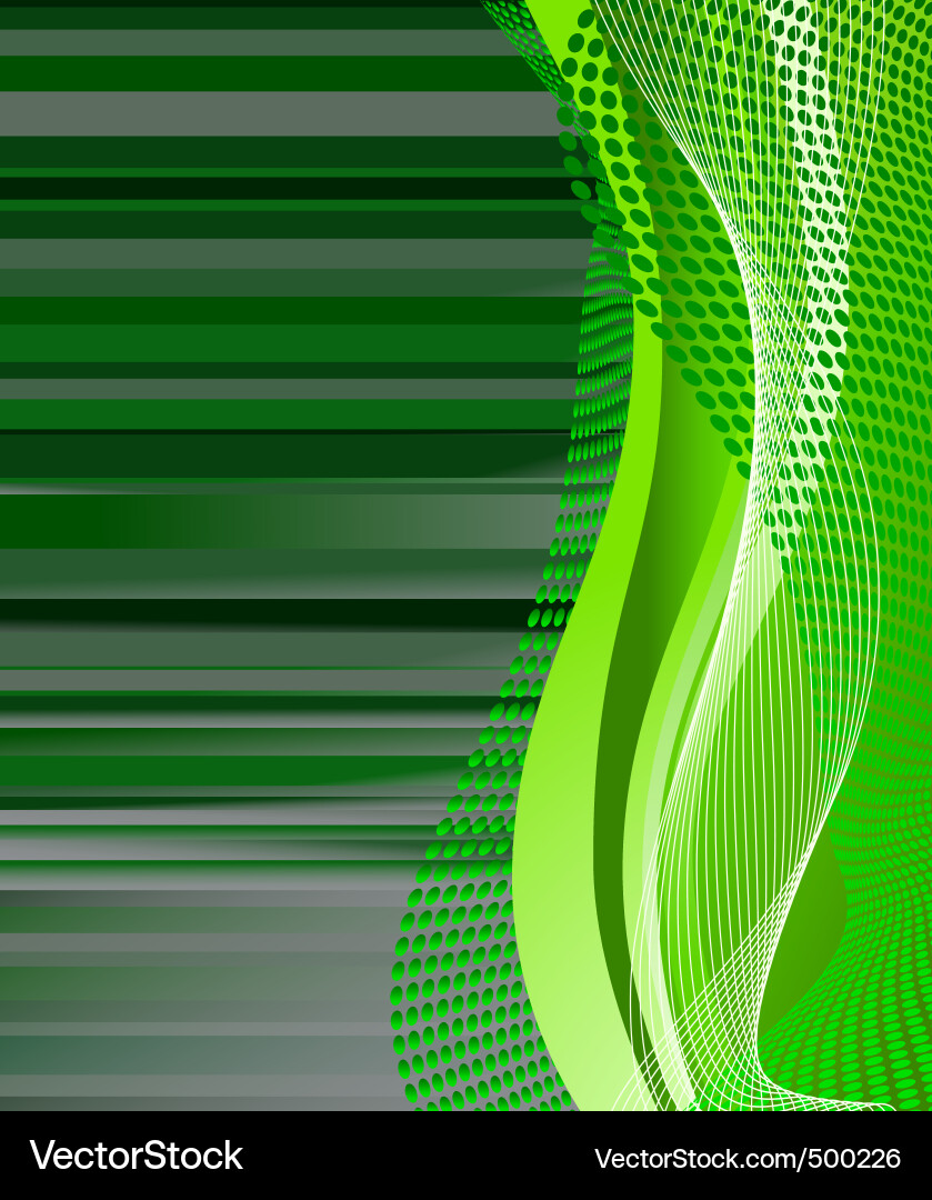 Abstract green background Royalty Free Vector Image