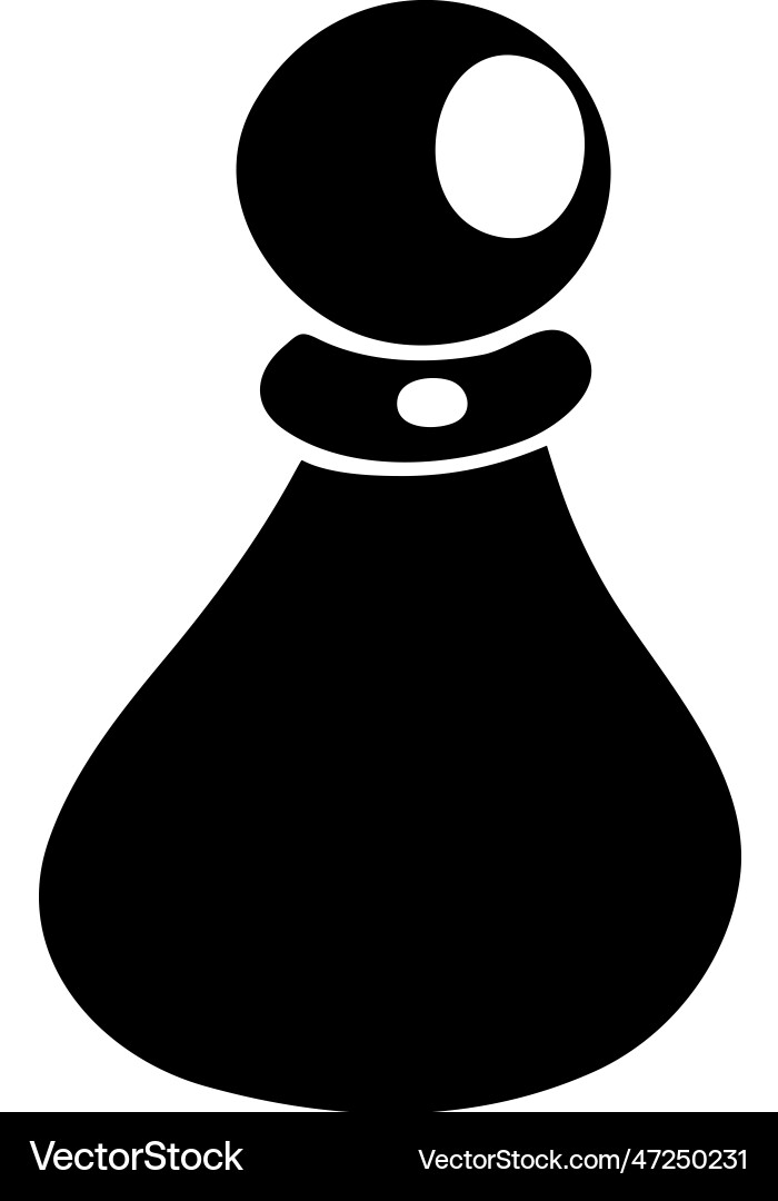 Bottle perfume icon image Royalty Free Vector Image