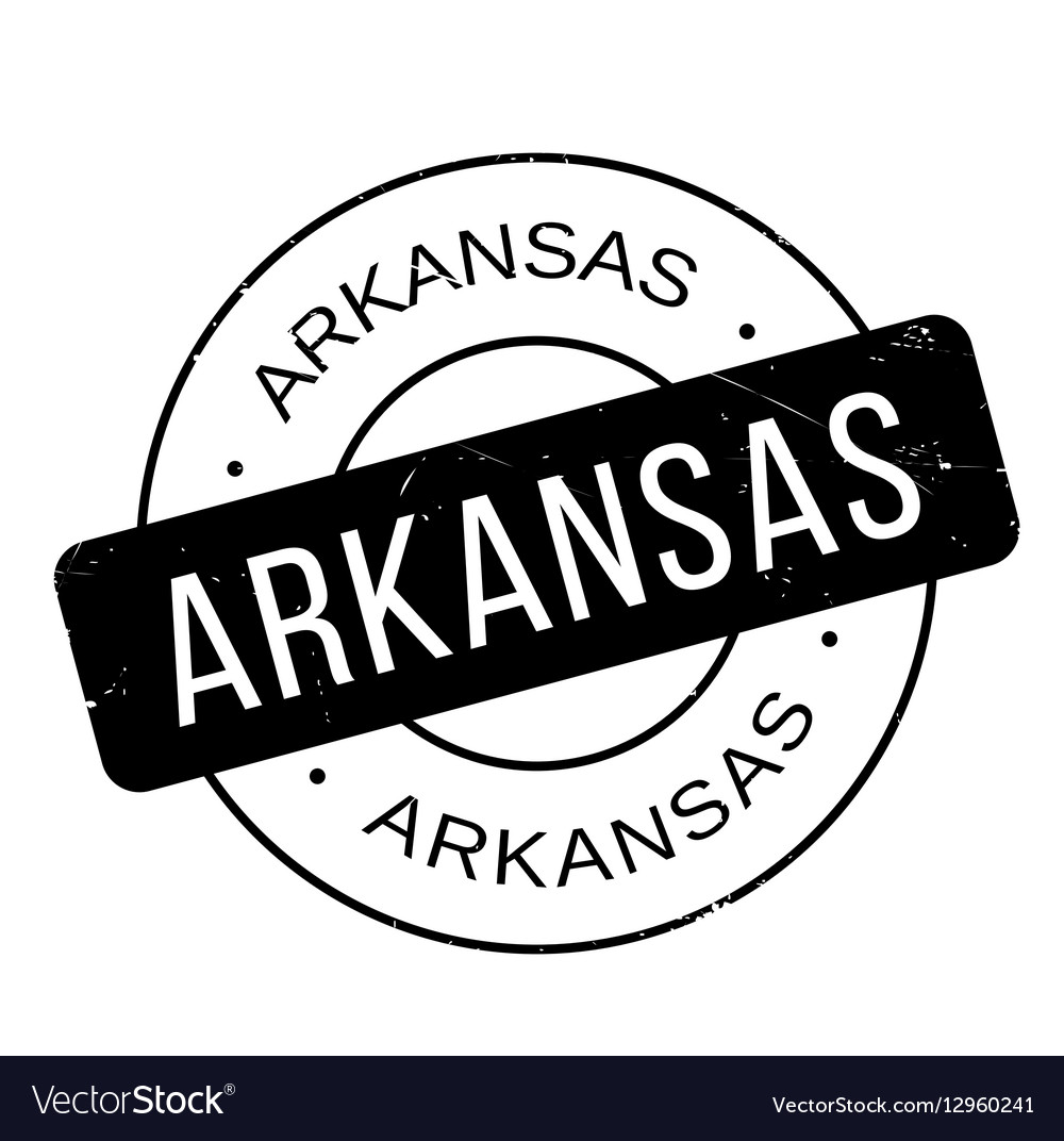 Arkansas rubber stamp Royalty Free Vector Image