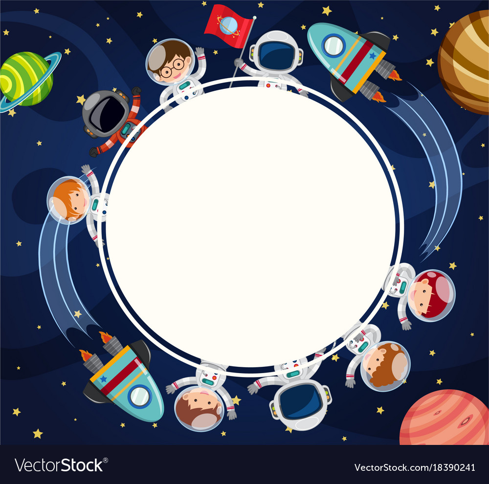 Printable Space Border Printable Word Searches