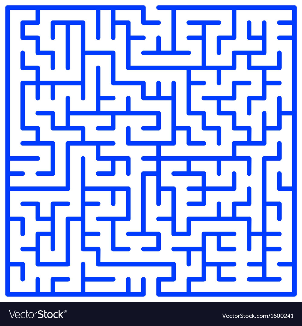 Maze Royalty Free Vector Image - VectorStock