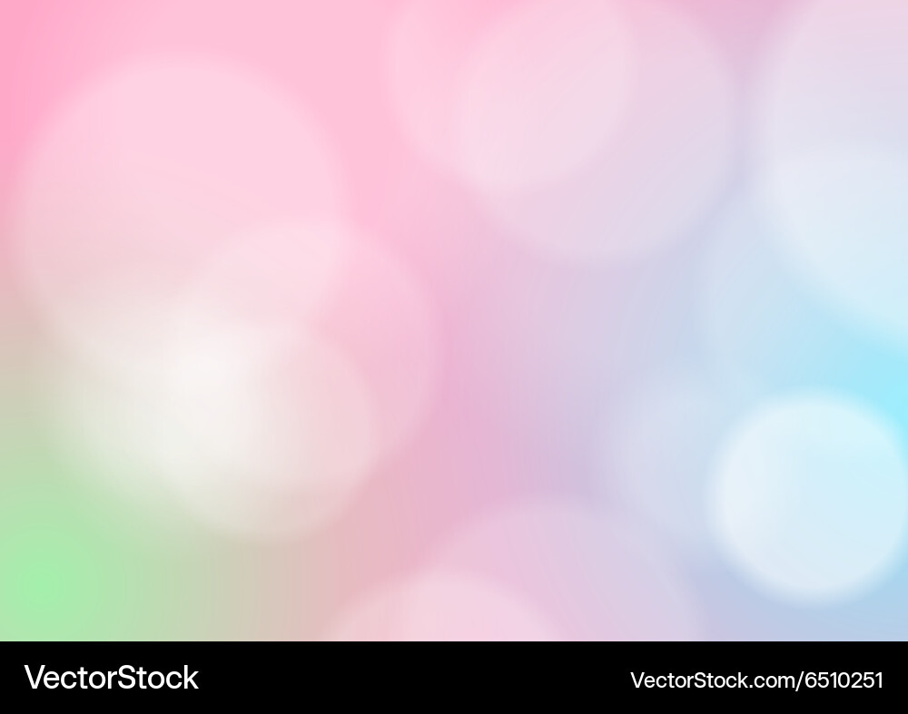 Abstract bokeh light background Royalty Free Vector Image