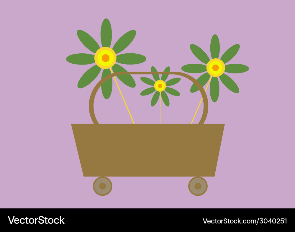Basket Royalty Free Vector Image - VectorStock