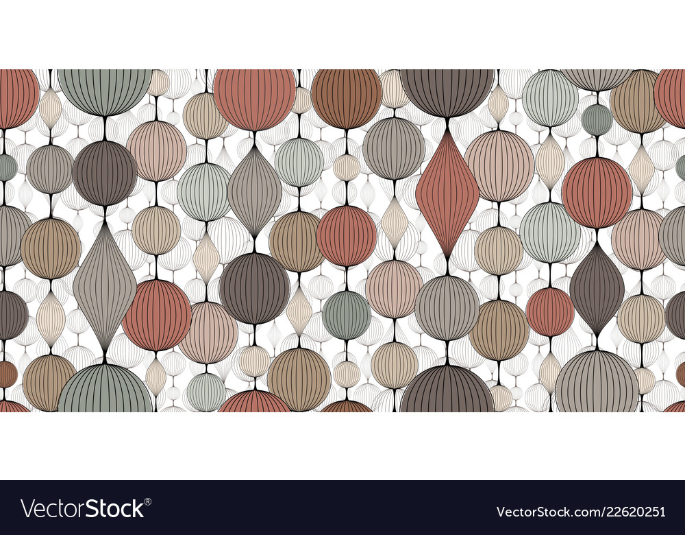 Seamless abstract wallpaper pattern colorful Vector Image